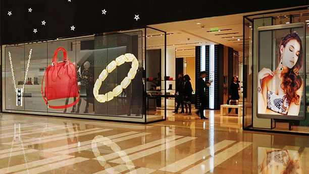 Transparent LED screen